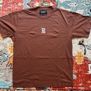 BANDIT RUNNING BROWN COTTON TEE UNISEX SIZE M